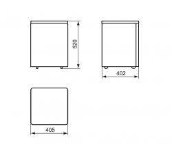 Ideal Standard SoftMood portable storage unit - 2