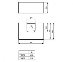 Ideal Standard Simply U vanity units - 3