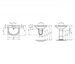 Ideal Standard Calla wash basin - 2