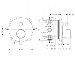 Ideal Standard Mara bath tap - 2