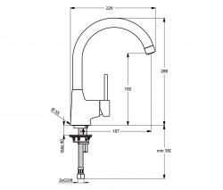 Ideal Standard Nora kitchen tap - 2