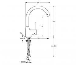 Ideal Standard Nora kitchen tap - 2