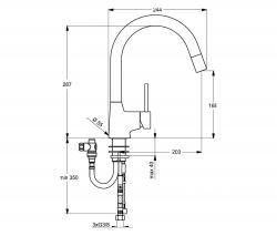 Ideal Standard Nora kitchen tap - 2