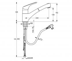 Ideal Standard Ideal Standard CeraSprint Neu kitchen tap - 2