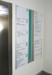 Meng Informationstechnik tube+panel Direction signs wall-mounted - 4