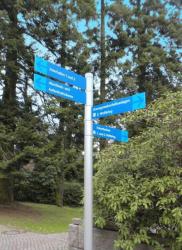 Meng Informationstechnik Meng Informationstechnik tube+panel Multi-directional sign - 3