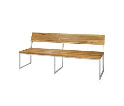 Mamagreen Oko bench 185 cm со спинкой - 1