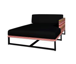Mamagreen Stripe left chaise - 2
