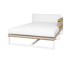 Mamagreen Stripe left chaise - 1