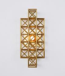 Roll & Hill Gridlock sconce - 2