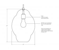 Token Lemp подвесной светильник Bajoura - 2