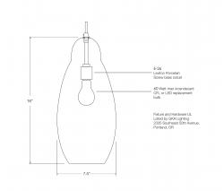 Token Lemp подвесной светильник Diamante - 2