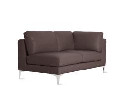 Design Within Reach Albert One-Arm диван Right в коже - 2