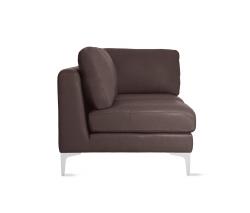 Design Within Reach Albert One-Arm диван Right в коже - 3