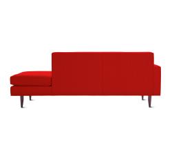 Design Within Reach Bantam Studio диван с обивкой из ткани, Left - 6