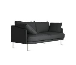 Design Within Reach Camber 81” диван в коже, стальные ножки - 2