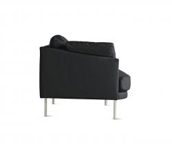 Design Within Reach Camber 81” диван в коже, стальные ножки - 3