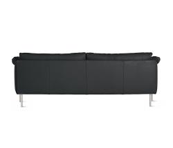 Design Within Reach Camber 93” диван в коже, стальные ножки - 4