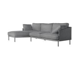 Design Within Reach Camber Full Sectional с обивкой из ткани, Left, Onyx Legs - 2