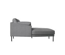 Design Within Reach Camber Full Sectional с обивкой из ткани, Left, Onyx Legs - 4