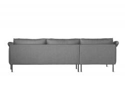 Design Within Reach Camber Full Sectional с обивкой из ткани, Left, Onyx Legs - 5