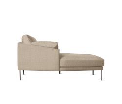 Design Within Reach Camber Full Sectional с обивкой из ткани, Left, стальные ножки - 4