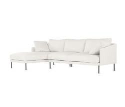 Design Within Reach Camber Full Sectional в коже, Left, Onyx Legs - 2