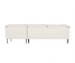 Design Within Reach Camber Full Sectional в коже, Right, Onyx Legs - 4