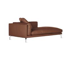 Design Within Reach Como Chaise в коже, Right - 2