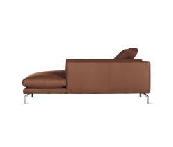 Design Within Reach Como Chaise в коже, Right - 4