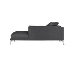 Design Within Reach Como Chaise с обивкой из ткани, Left - 4