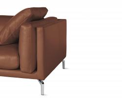 Design Within Reach Como кресло с подлокотниками в коже - 7