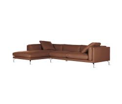 Design Within Reach Como Sectional Chaise в коже, Left - 2
