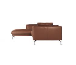 Design Within Reach Como Sectional Chaise в коже, Left - 3