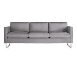Design Within Reach Goodland диван с обивкой из ткани, стальные ножки - 1
