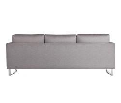 Design Within Reach Goodland диван с обивкой из ткани, стальные ножки - 4