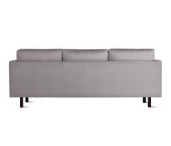 Design Within Reach Goodland диван с обивкой из ткани, Walnut Legs - 4