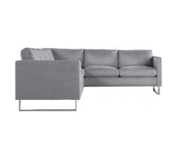 Design Within Reach Goodland Large Sectional с обивкой из ткани, Left, стальные ножки - 2