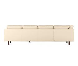 Design Within Reach Goodland Large Sectional в коже, Right, Walnut Legs - 3