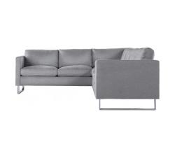 Design Within Reach Goodland Large Sectional с обивкой из ткани, Right, стальные ножки - 2