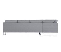 Design Within Reach Goodland Large Sectional с обивкой из ткани, Right, стальные ножки - 3