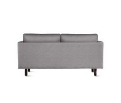 Design Within Reach Goodland Two-Seater диван с обивкой из ткани, Walnut Legs - 4