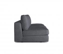 Design Within Reach Reid Armless диван с обивкой из ткани - 3