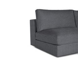 Design Within Reach Reid Armless диван с обивкой из ткани - 5