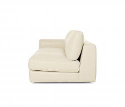 Design Within Reach Reid One-Arm диван Left в коже - 3