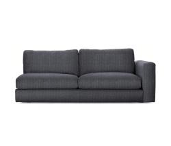 Изображение продукта Design Within Reach Reid One-Arm диван Right с обивкой из ткани