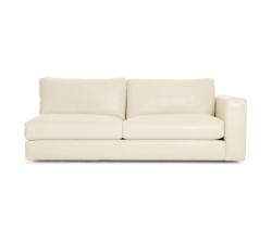 Design Within Reach Reid One-Arm диван Right в коже - 1