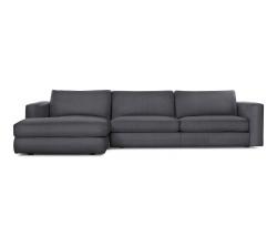 Design Within Reach Reid Sectional Chaise Left с обивкой из ткани - 1