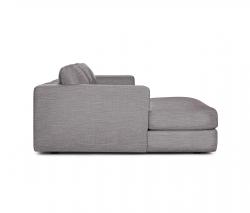 Design Within Reach Reid Sectional Chaise Left с обивкой из ткани - 5