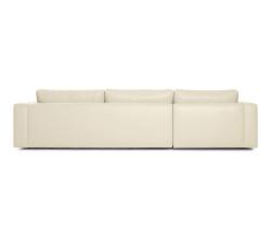 Design Within Reach Reid Sectional Chaise Left в коже - 4